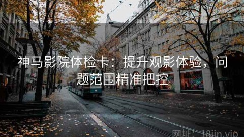 神马影院体检卡：提升观影体验，问题范围精准把控