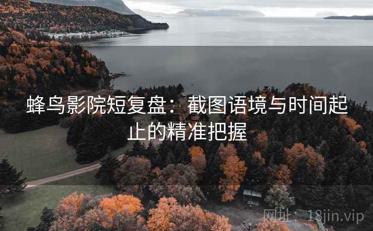 蜂鸟影院短复盘：截图语境与时间起止的精准把握